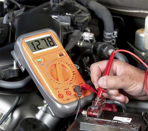 بررسی سلامت باطری بعد از نصب در محل در پردیس